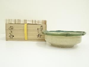 加藤弥右衛門造　織部鉢（共箱）